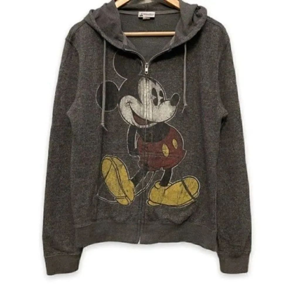 Disney Parks Mickey Mouse Zip Up Hoodie